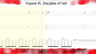 Yngwie M  Disciples Of Hell In Tabs