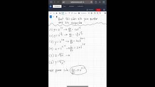 CALCULUS   How Easy Is The Power Rule  6 Quick Examples In 1 Minutes