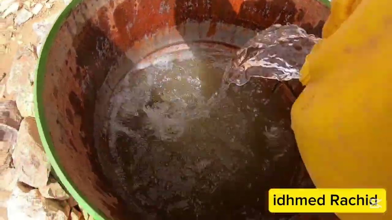 هكذا كانو الأجداد الأمازيغ الطريقة لإقاف القطرة في فصل الشتاء بترب والملح #❤️🇲🇦🌹💯🥰