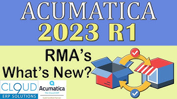 Acumatica 2023 R1 - RMA & Exchanges Process - New Functionality