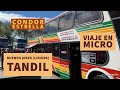 Viaje en omnibus de Buenos Aires (Liniers) a Tandil - Condor Estrella