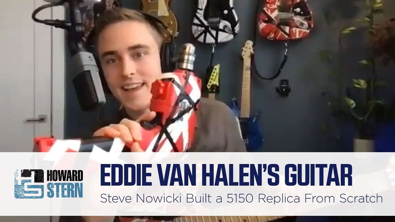 Steve Nowicki Built Eddie Van Halen’s Guitar and Power Drill