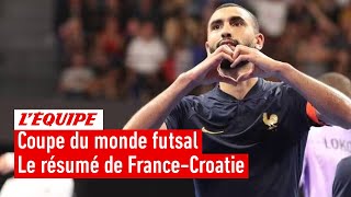 Coupe du monde futsal - La France renverse la Croatie en éliminatoires : Le résumé du match