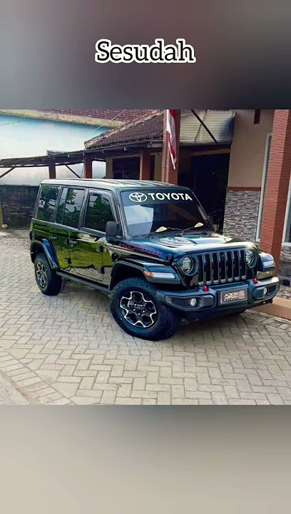 Kijang Rover Modif Rubicon bagian bawah
