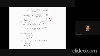 Elastic and Inelastic collisions, Ballistic pendulum (L14, L15)