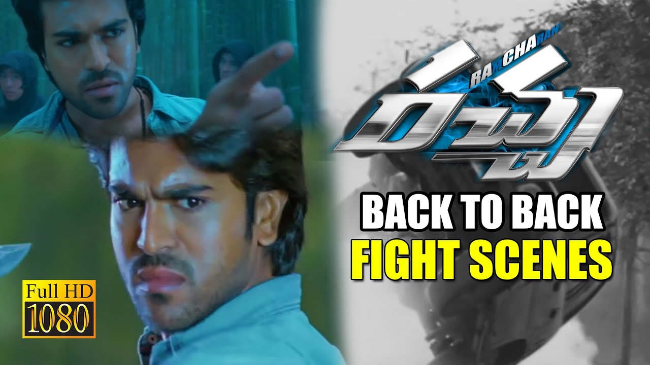 Racha Movie Back To Back Fights || Ramcharan, Tamannah