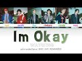 「Im Okay」:⌗ WATWING ̊˖𓍢ִ໋ || color coded lyrics/ENG/JP/ROM