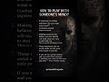HOW TO PLAY WITH SOMEONE'S MIND #mindset #successmindset #Psychology #motivation #shorts #lifequotes
