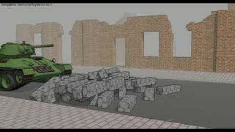 T-34 Tank Sketchyphysics