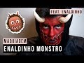 Transformei o enaldinho em monstro  maquiagem timelapse