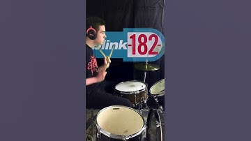 Blink-182 - Aliens Exist - Drum Cover #shorts