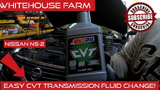 How To Change CVT Transmission Fluid On A Nissan Altima DIY!