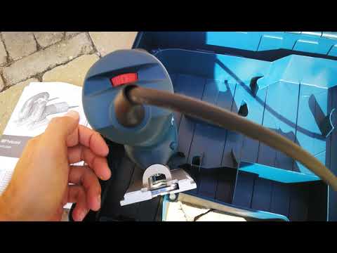 Unpacking / unboxing jigsaw Bosch GST 150 CE 0601512000