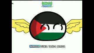 Lagu untuk palistina. judul 'damai palistina' #countryballsindonesia #trending #memes #palestine