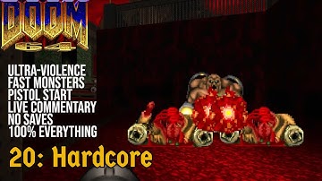 Doom 64 for Doom 2 - Level 20: Hardcore