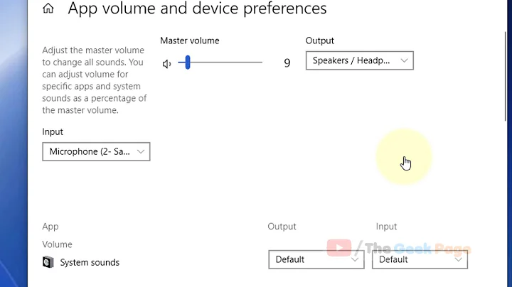 Choose Different Audio Output Devices For Different Programs In Windows 10