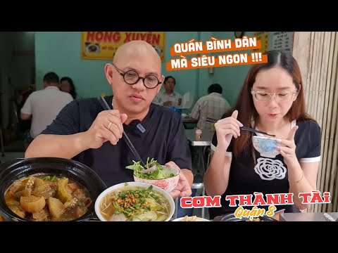 Video Cơm bình dân Thành Tài Q8 luôn nhộn nhịp là nhờ Chị... - YouTube