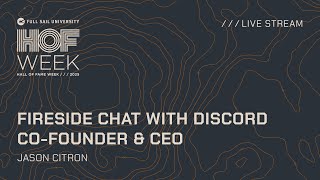Fireside Chat with Discord Co-Founder & CEO Jason Citron | Full Sail University Profile