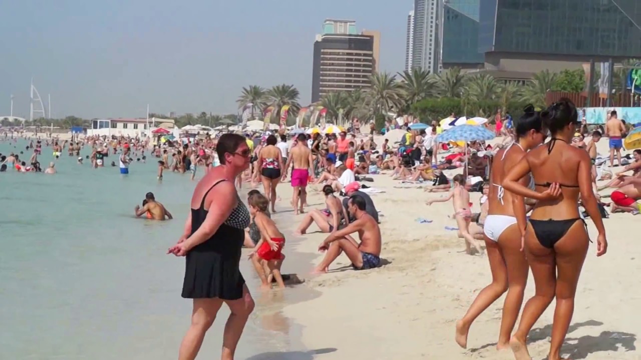 Jbr Beach And Walk Entire Day By The Beach In Dubai Youtube