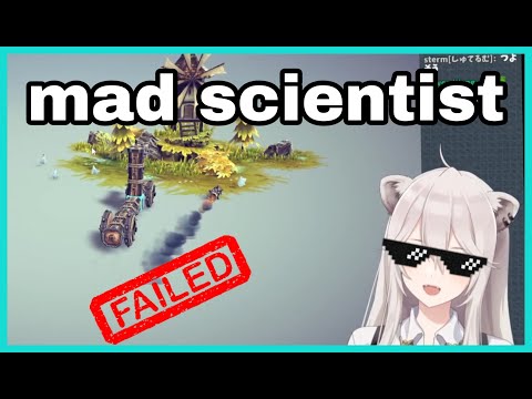 Shishiro Botan Dying From Her Own Mad Experiment | Besiege [Hololive/Eng Sub]