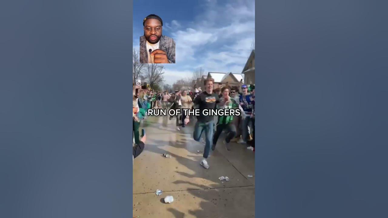 Weird college traditions The running of the gingers at Notre Dame