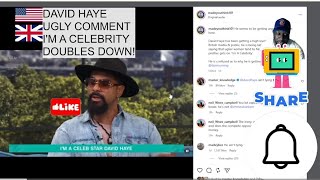 🇺🇸🇬🇧 DAVID HAYE " UGLY " DOUBLES DOWN ITV Pretty Privilege ? #davidhaye #ugly #prettyprivilege #itv