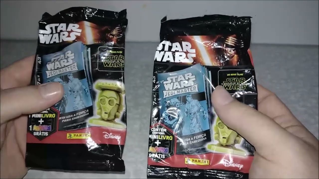 Abrindo Abatons Star Wars - Eu Não Acredito !!! Panini 2016