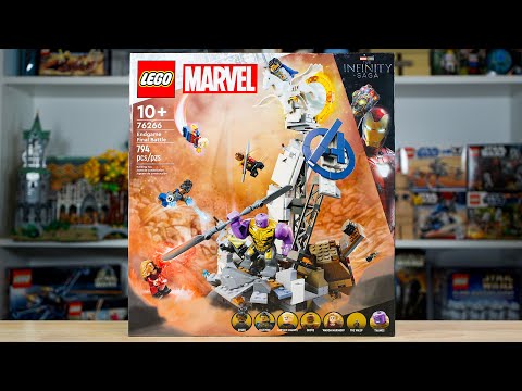 LEGO Marvel 76266 ENDGAME FINAL BATTLE Review! (2023)