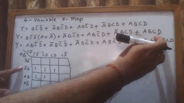 4 variable K Map Part IV