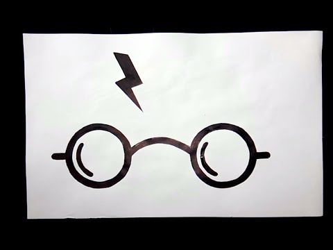 How To Draw The Harry Potter Scar Symbol - Youtube