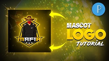 How to Make Gaming Mascot Logo in pixellab || How to Make Gaming Logo on Android ☑️