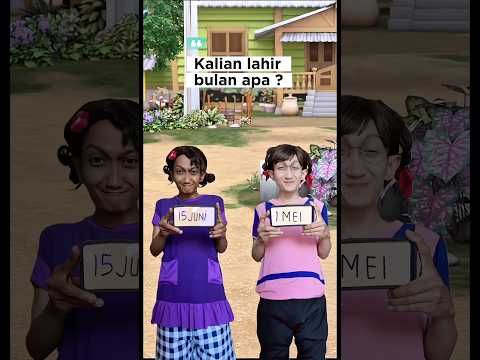 Kalau kalian lahir bulan apa? #youtubeshorts #funny #harusberanda #shortsvideo #duet #trending