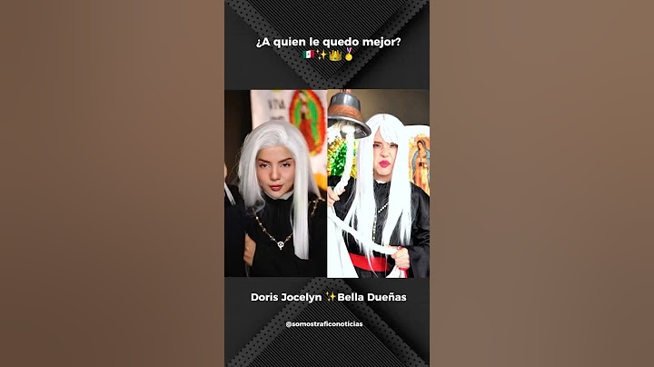 Doris Jocelyn / Bella Dieñas ¿A quien le quedo mejor el trend? Viva México #trendmexa