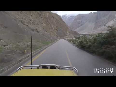 Khunjerab Pass to Murree I Part 4 I Sost to Passu I Man With Yellow 4x4 I Toyota HJ61