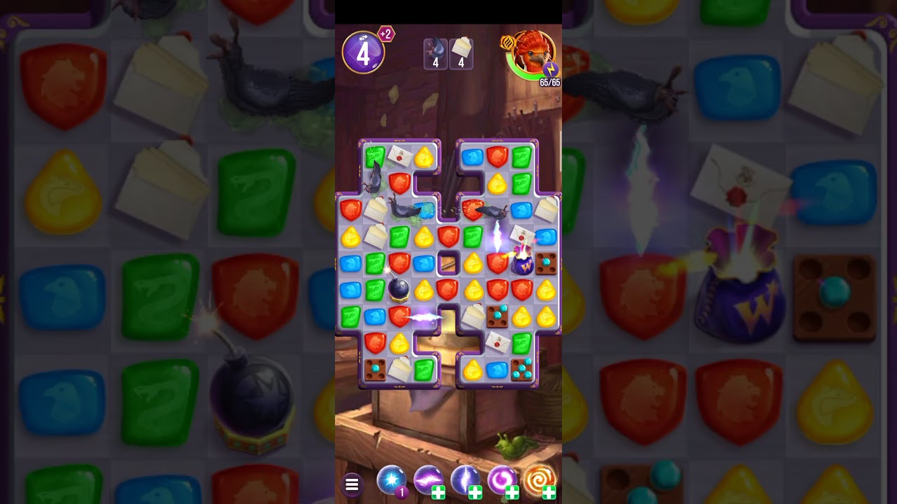 Harry Potter: Puzzles & Spells level 1237 no boosters