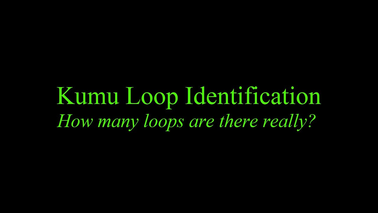 Kumu Loop Identification - YouTube