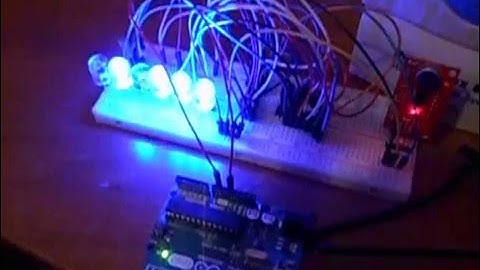 A/D Converter ADC0804 with Sound Detector Project