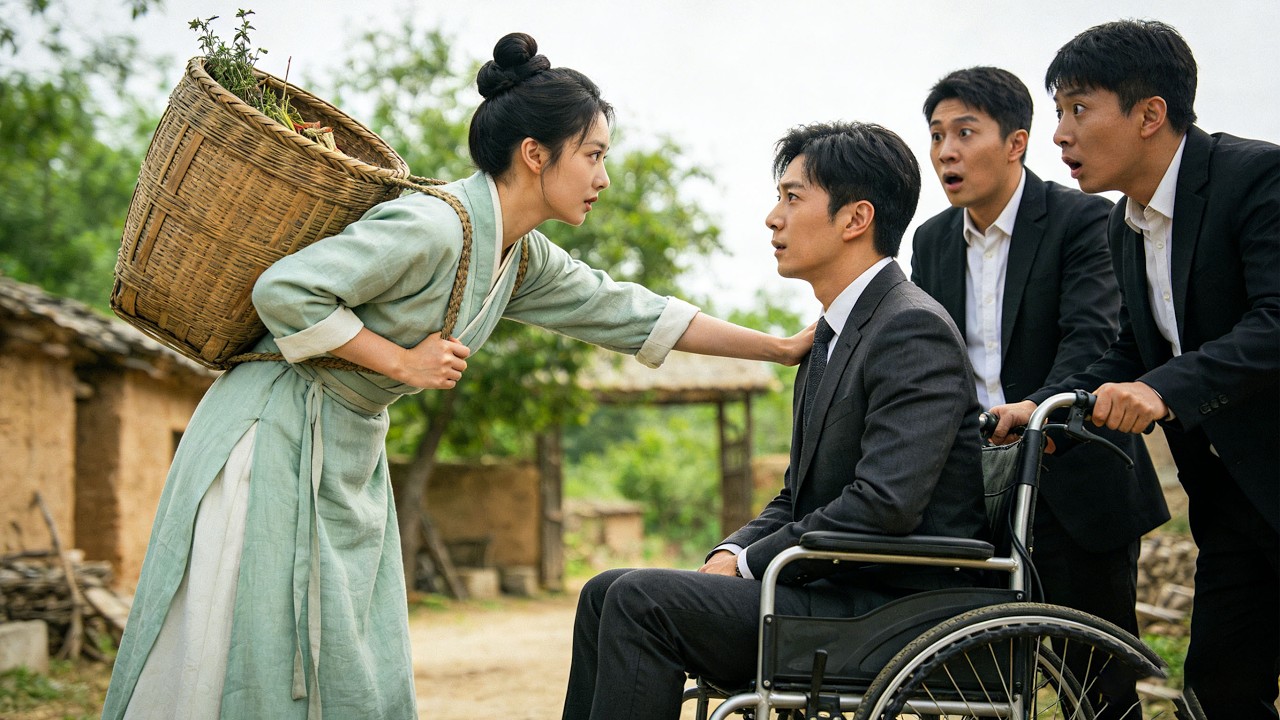 总裁残废10年，医生断言只能等死！乡下女孩单手举起轮椅，5秒让他原地蹦跶！💘 #chinese television dramas #逆袭 #爽剧 #豪门 #shortdramas