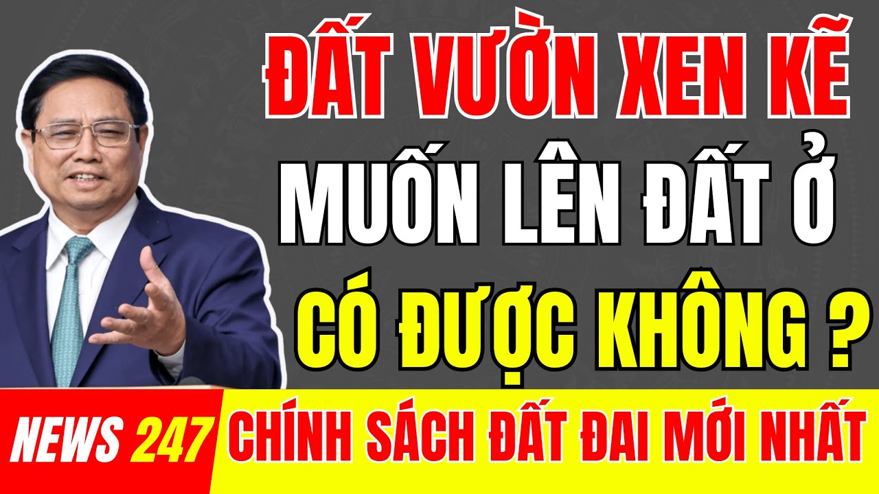 Đất Vườn Xen Kẽ Khu Dân Cư - Có Được Công Nhận Đất ở Không ? Điều Kiện Phải Biết |#tintuc  #datdai