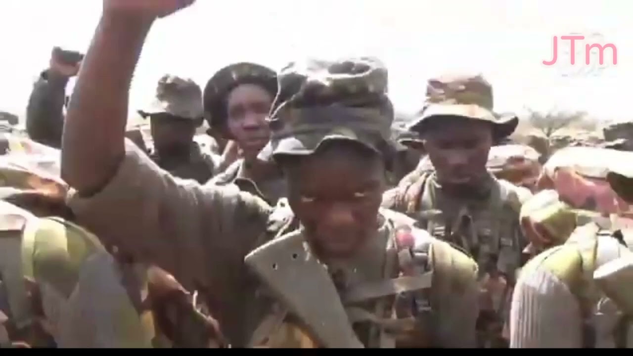 Kenya army songs during training sessions....😂😂