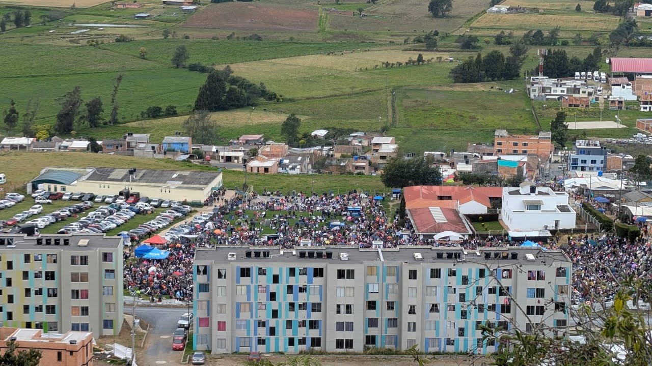 Misa de Sanación, Soracá - Boyacá. Vuelo en drone