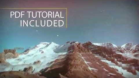 FREE DOWNLOAD AFTER EFFECTS TEMPLATE Parallax Glass Slides