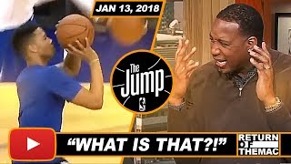 Tracy Mcgrady On Markelle Fultz Ugly Shooting Mechanic The Jump Jan 13, 2018