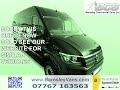 2020 20 VOLKSWAGEN CRAFTER LWB CR35 2.0TDI TRENDLINE EURO 6 IN BLACK ONLY 82K BARNSLEY VANS U4998