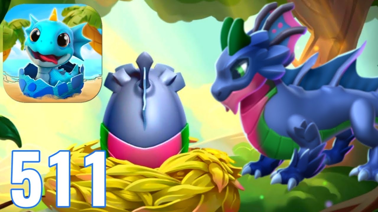 Dragon Mania Legends - Gameplay Walkthrough Part 511 - Spinefin Dragon (iOS, Android)