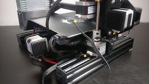 Creality Ender-3 Vibration Dampers (Before & After)