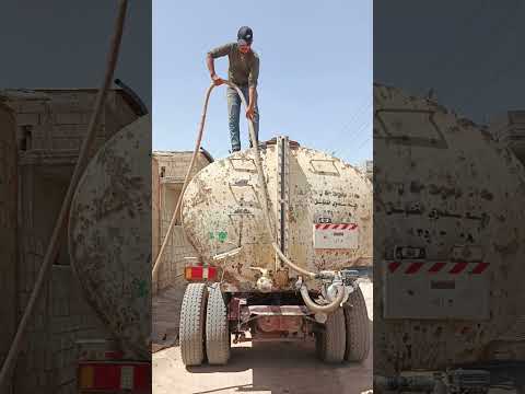 بحمد الله وتوفيقه تم توزيع المياه في حي مشيرفه سقيى