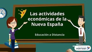 Actividades económicas en Nueva España