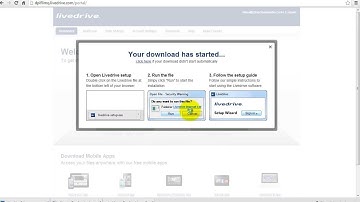 How to Run Livedrive as a Windows Service