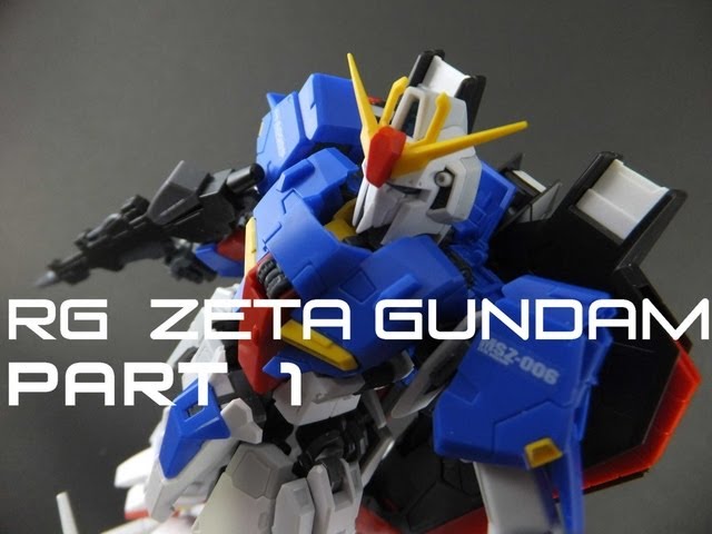 Real Grade (RG) Zeta Gundam Review Pt. 1: Aesthetics and Quality